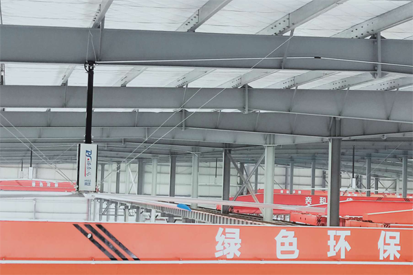 瑞泰風韶關(guān)車間大吊扇廠家案例圖